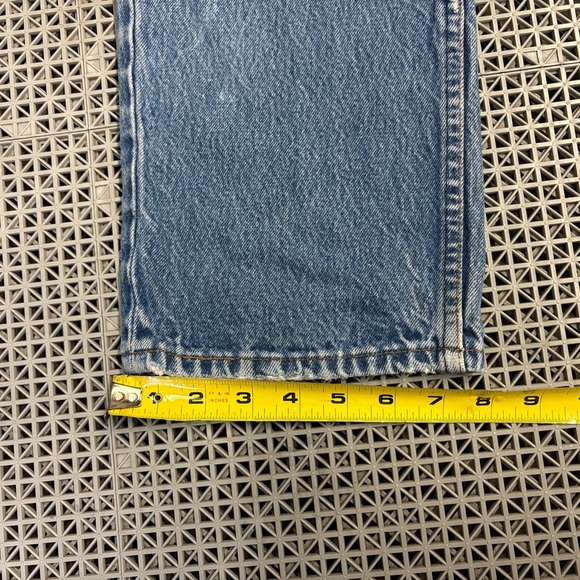 Vintage 1980’s Levi's 501 Distressed Straight Leg Med Wash Jeans - Made in USA - Picture 12 of 12